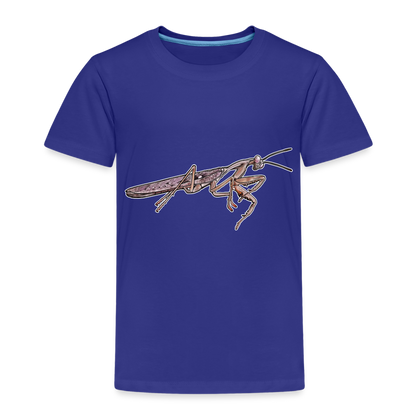 Kinder Basic T-Shirt Rhombodera kirbyi Male - Königsblau