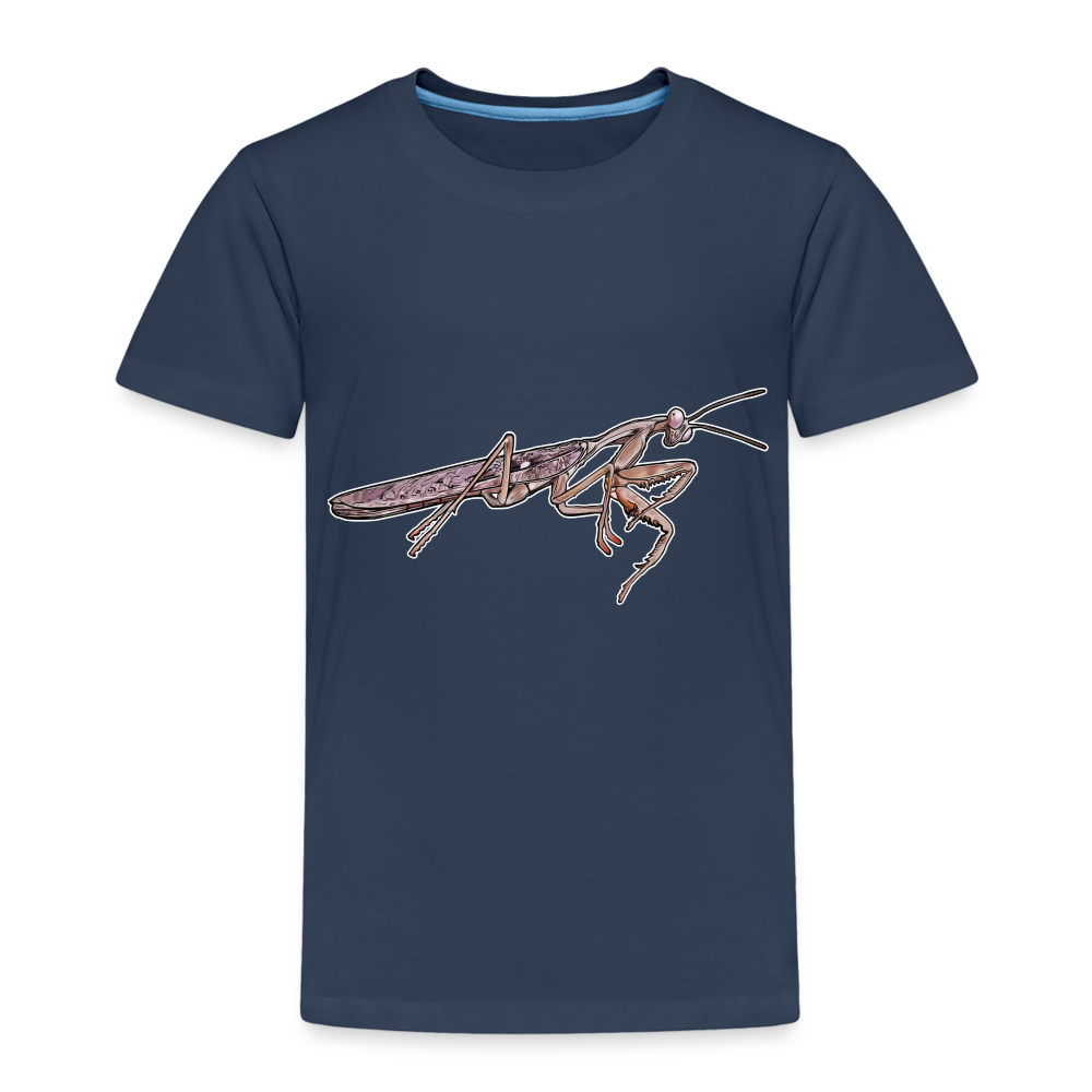 Kinder Basic T-Shirt Rhombodera kirbyi Male - Navy