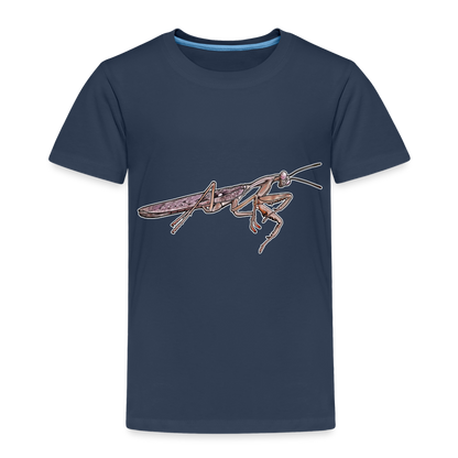 Kinder Basic T-Shirt Rhombodera kirbyi Male - Navy