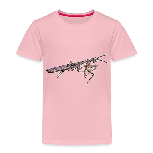 Kinder Basic T-Shirt Rhombodera kirbyi Male - Hellrosa