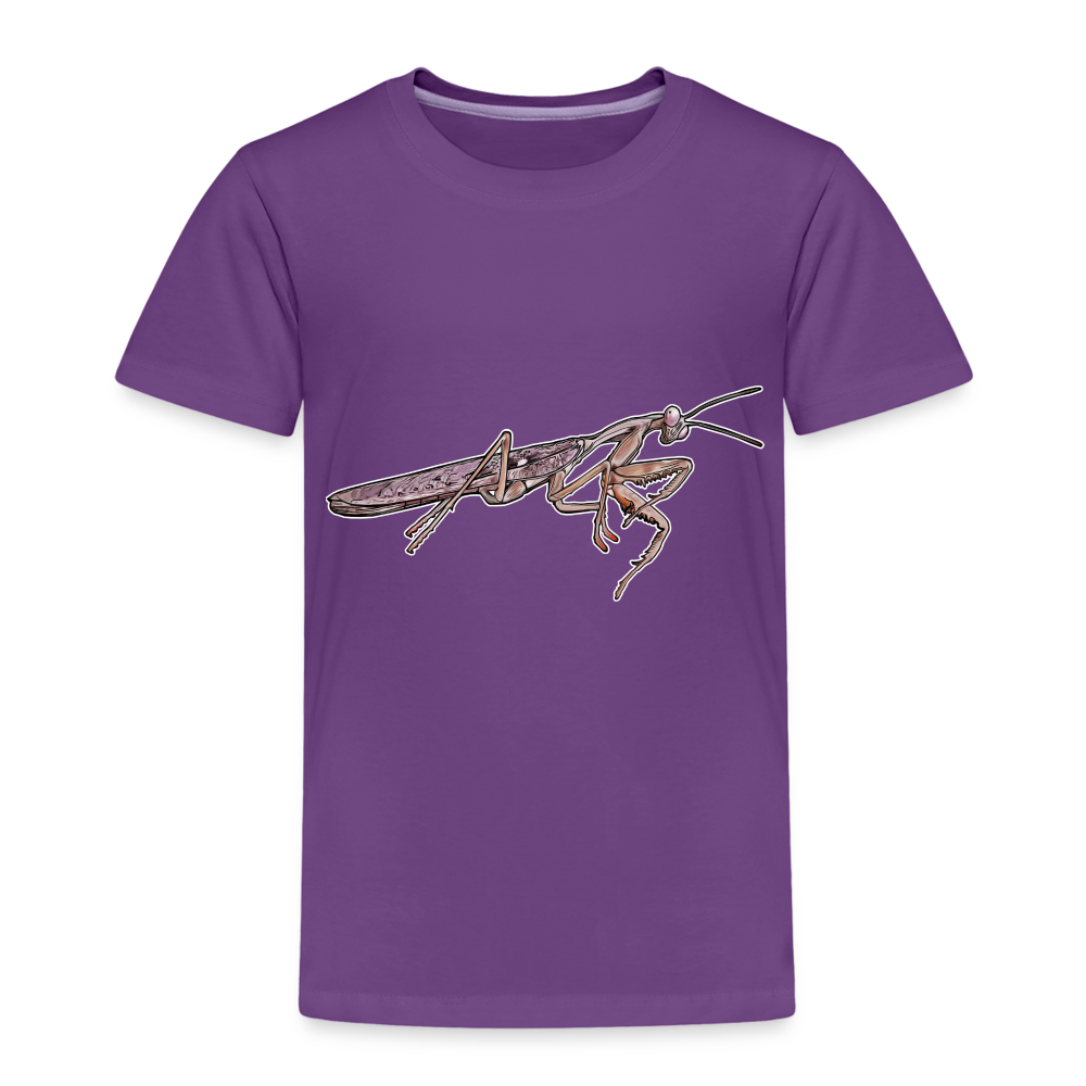Kinder Basic T-Shirt Rhombodera kirbyi Male - Lila