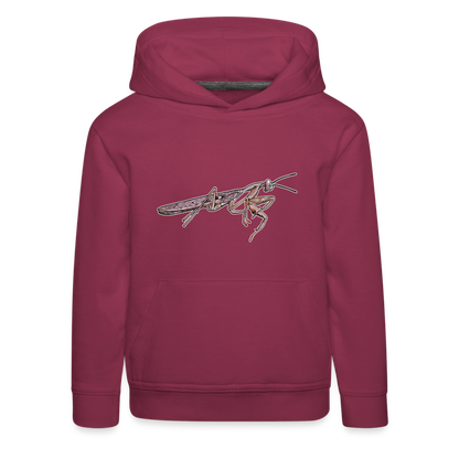 Kinder Hoodie Rhombodera kirbyi Male - Bordeaux