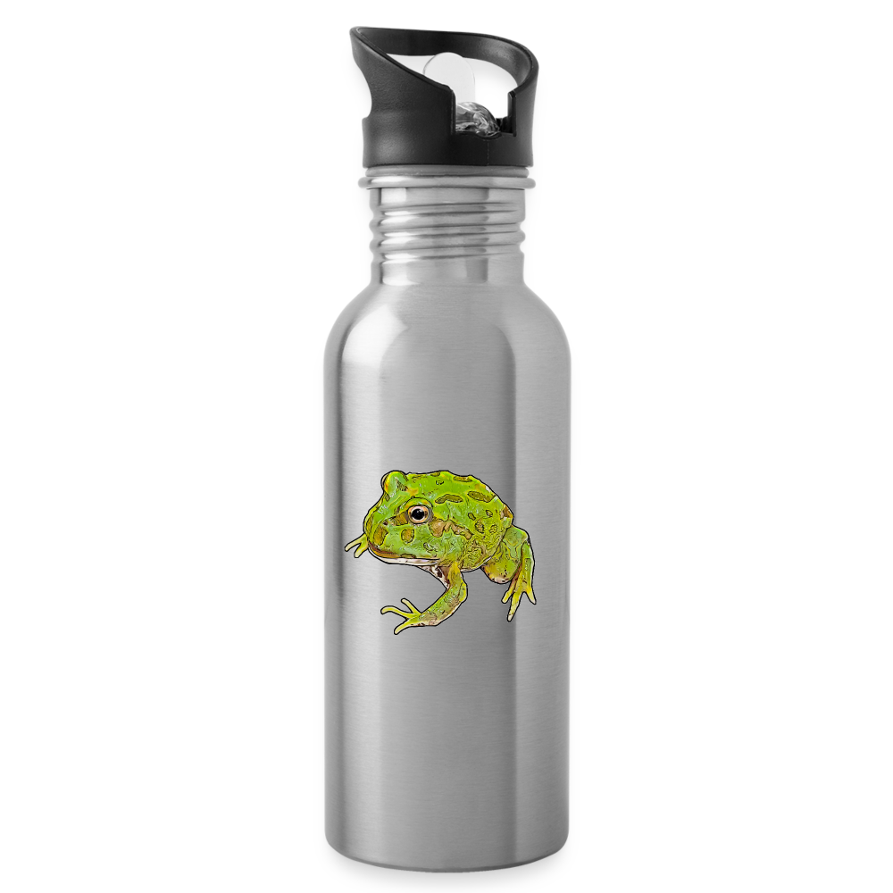 Trinkflasche Ceratophrys cranwelli Peppermint Blue - Lightsilver
