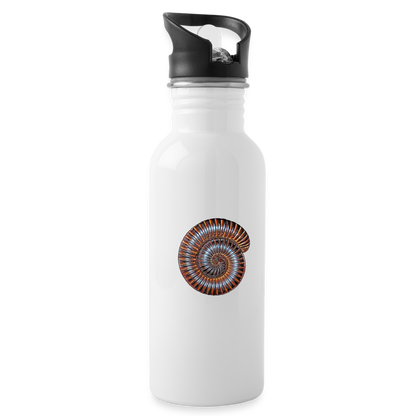 Trinkflasche Archispirostreptus gigas - weiß