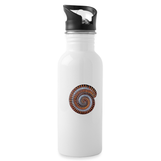 Trinkflasche Archispirostreptus gigas - weiß