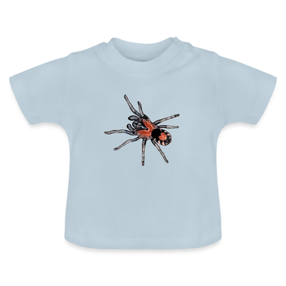 Baby T-Shirt Cyriocosmus elegans - Hellblau
