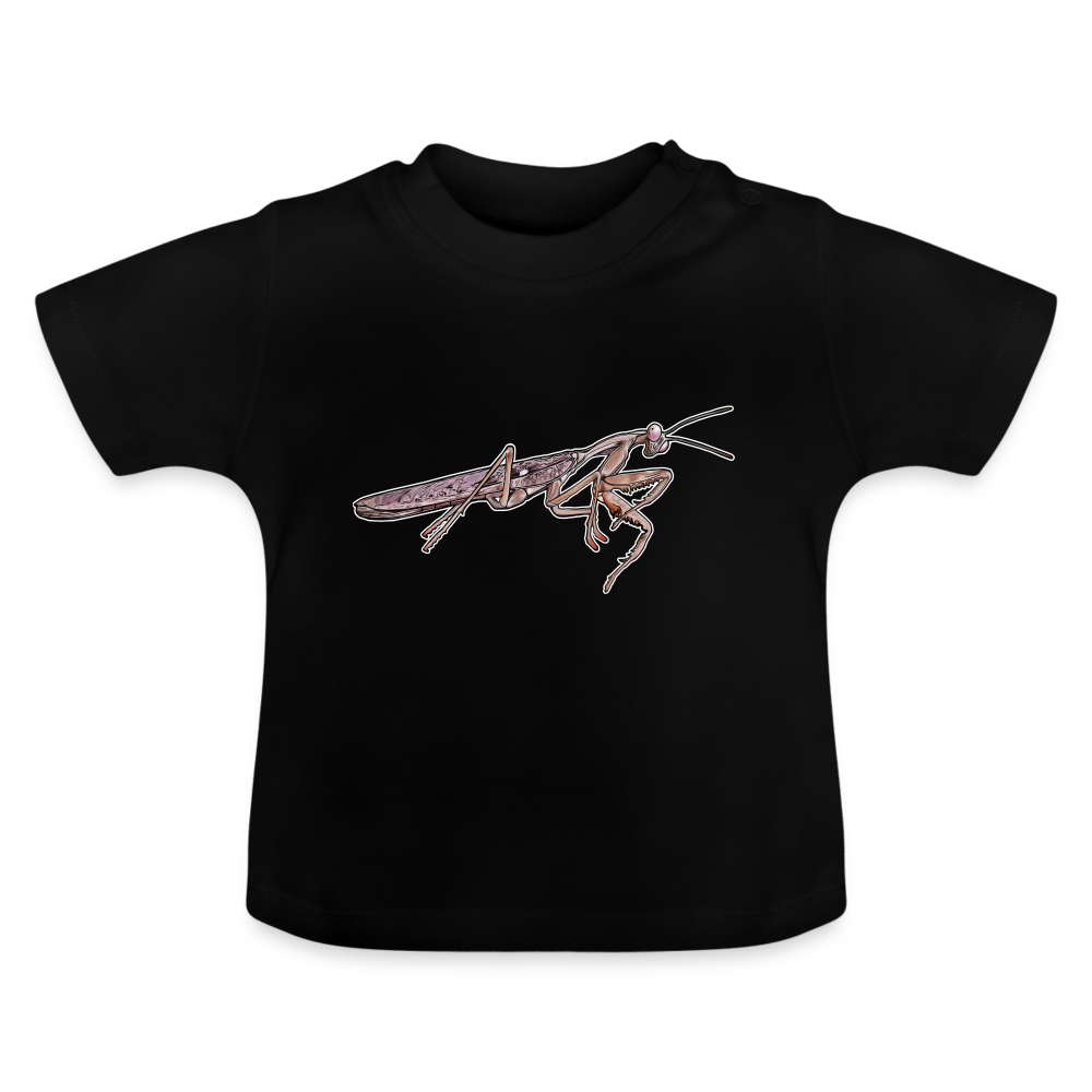 Baby T-Shirt Rhombodera kirbyi male - Schwarz