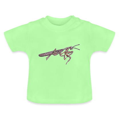Baby T-Shirt Rhombodera kirbyi male - Mintgrün