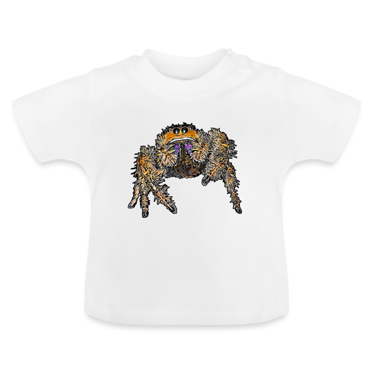 Baby T-Shirt Phidippus regius Everglades female - weiß