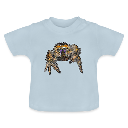 Baby T-Shirt Phidippus regius Everglades female - Hellblau