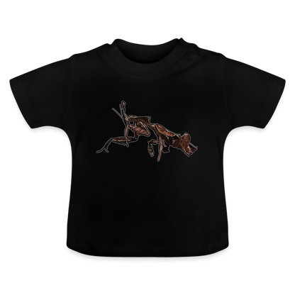 Baby T-Shirt Phyllocrania paradoxa female 2 - Schwarz