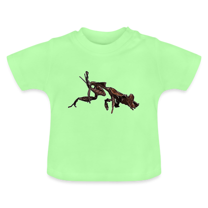 Baby T-Shirt Phyllocrania paradoxa female 2 - Mintgrün