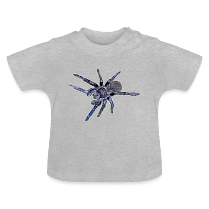 Baby T-Shirt Pterinopelma sazimai - Grau meliert