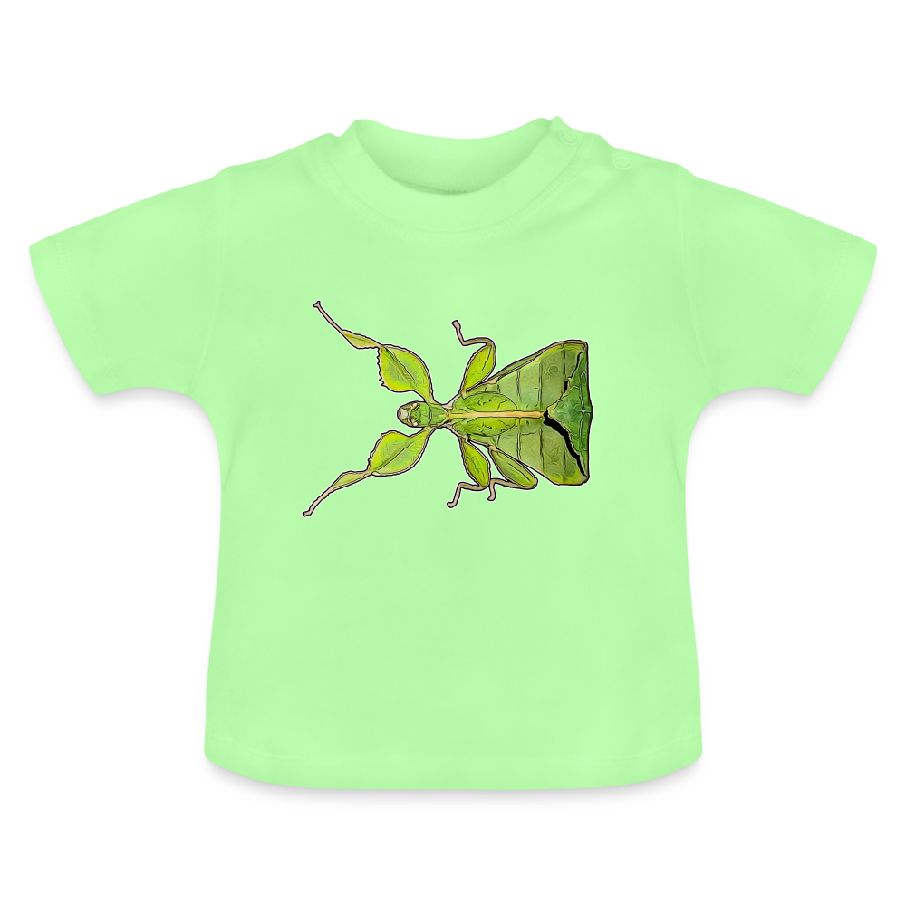 Baby T-Shirt Phyllium philippinicum female - Mintgrün