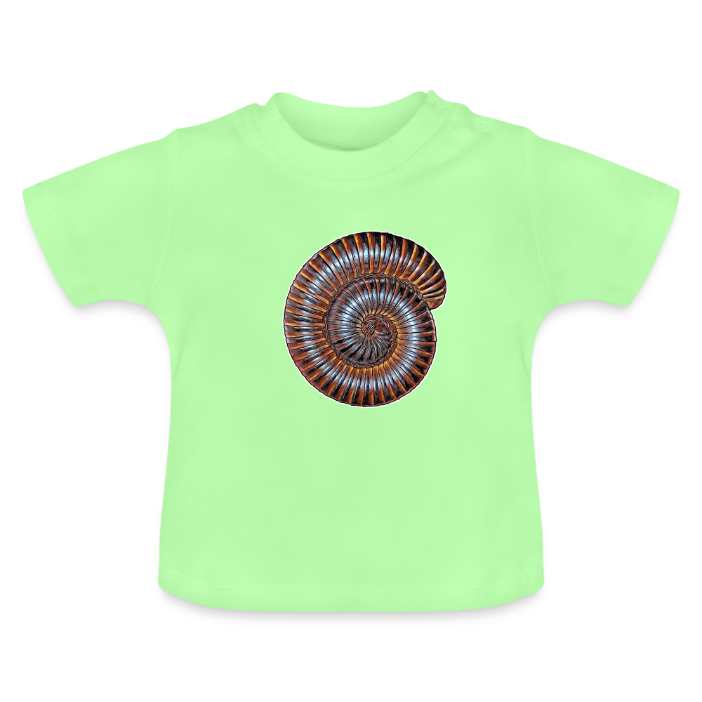 Baby T-Shirt Archispirostreptus gigas - Mintgrün