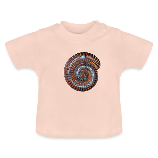 Baby T-Shirt Archispirostreptus gigas - Kristallrosa