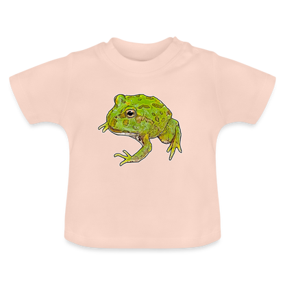 Baby T-Shirt Ceratophrys cranwelli Peppermint Blue - Kristallrosa