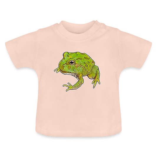 Baby T-Shirt Ceratophrys cranwelli Peppermint Blue - Kristallrosa