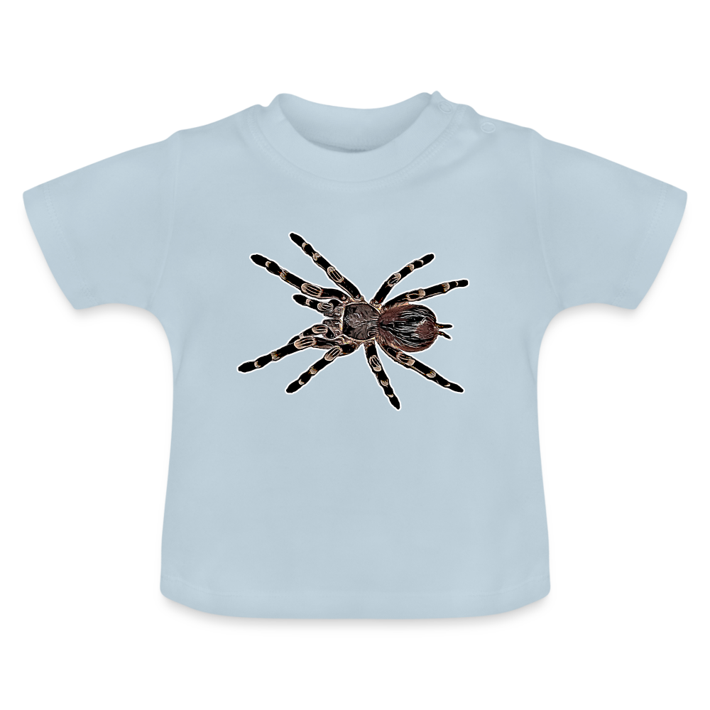 Baby T-Shirt Acanthoscurria geniculata - Hellblau
