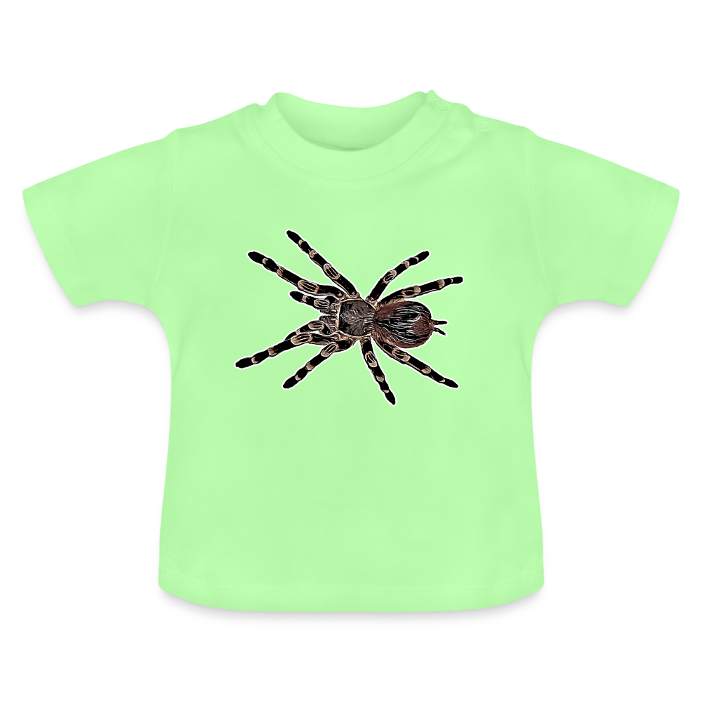 Baby T-Shirt Acanthoscurria geniculata - Mintgrün