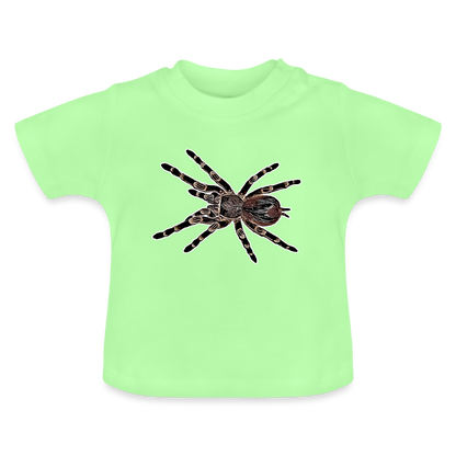 Baby T-Shirt Acanthoscurria geniculata - Mintgrün