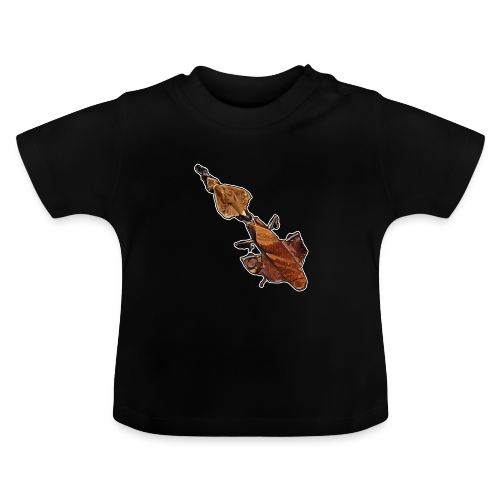 Baby T-Shirt Phyllocrania paradoxa female - Schwarz