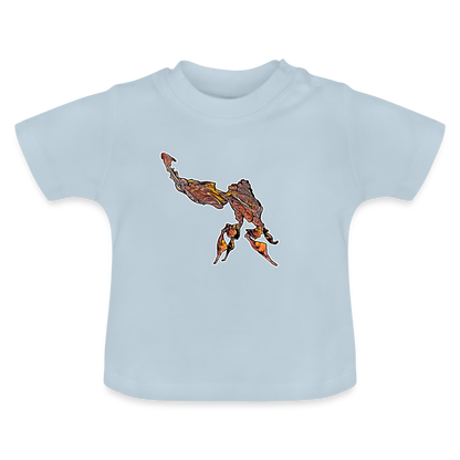 Baby T-Shirt Phyllocrania paradoxa male - Hellblau