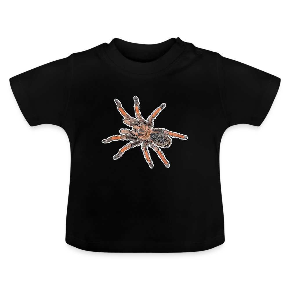 Baby T-Shirt Brachypelma emilia - Schwarz