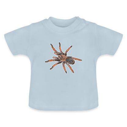 Baby T-Shirt Brachypelma emilia - Hellblau