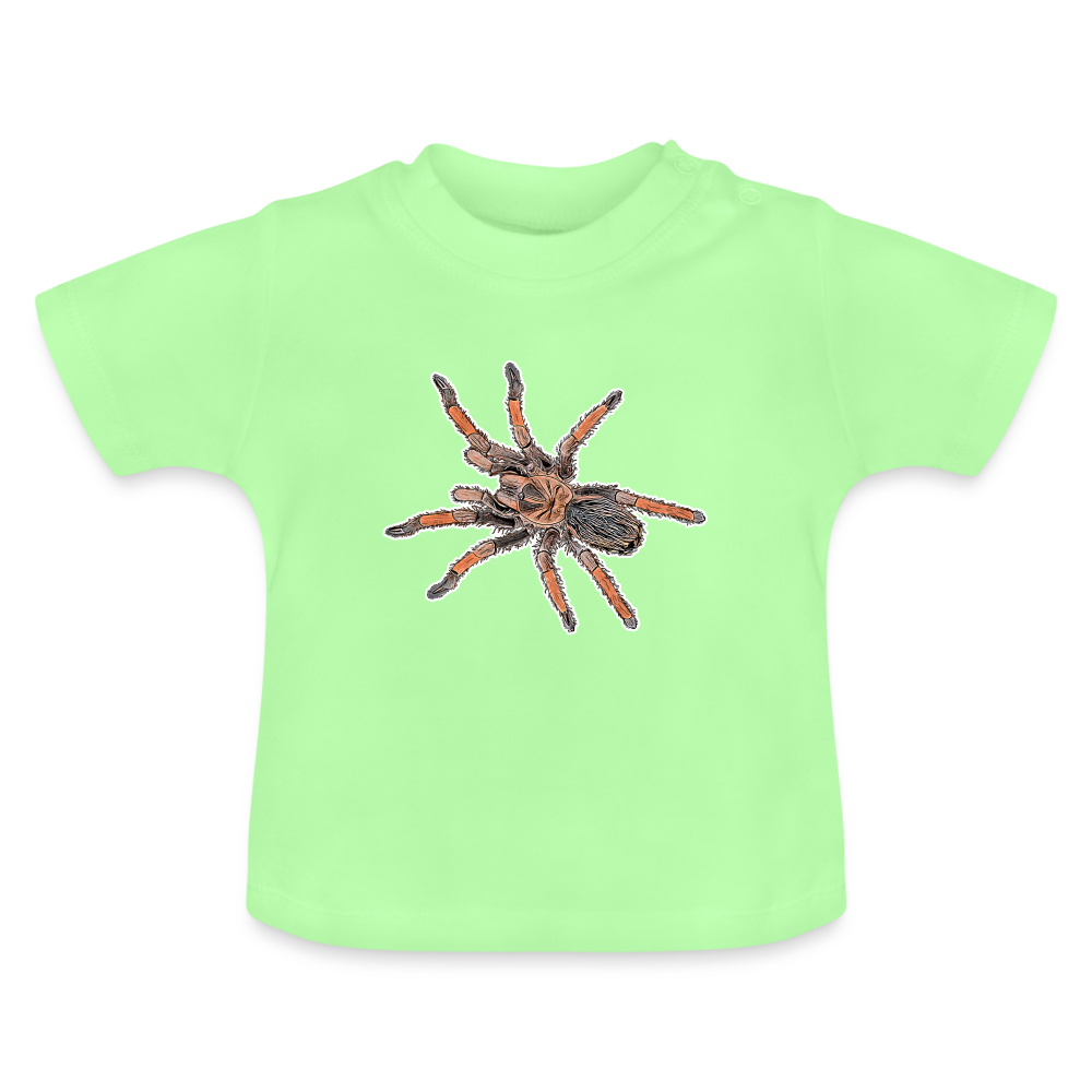 Baby T-Shirt Brachypelma emilia - Mintgrün
