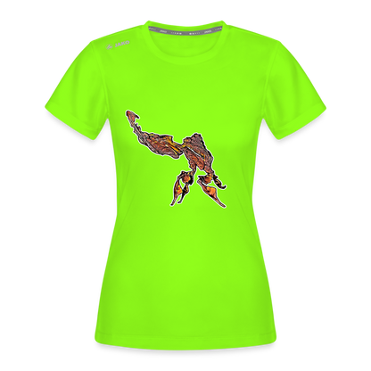 Frauen JAKO Sportswear T-Shirt Phyllocrania paradoxa male - Neongrün