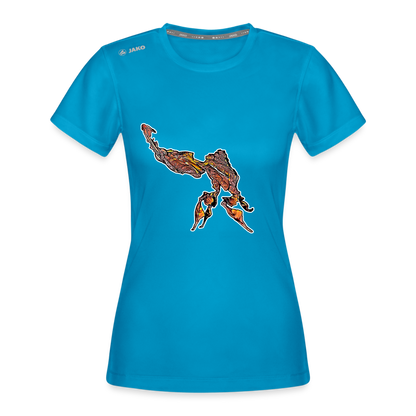 Frauen JAKO Sportswear T-Shirt Phyllocrania paradoxa male - Saphirblau