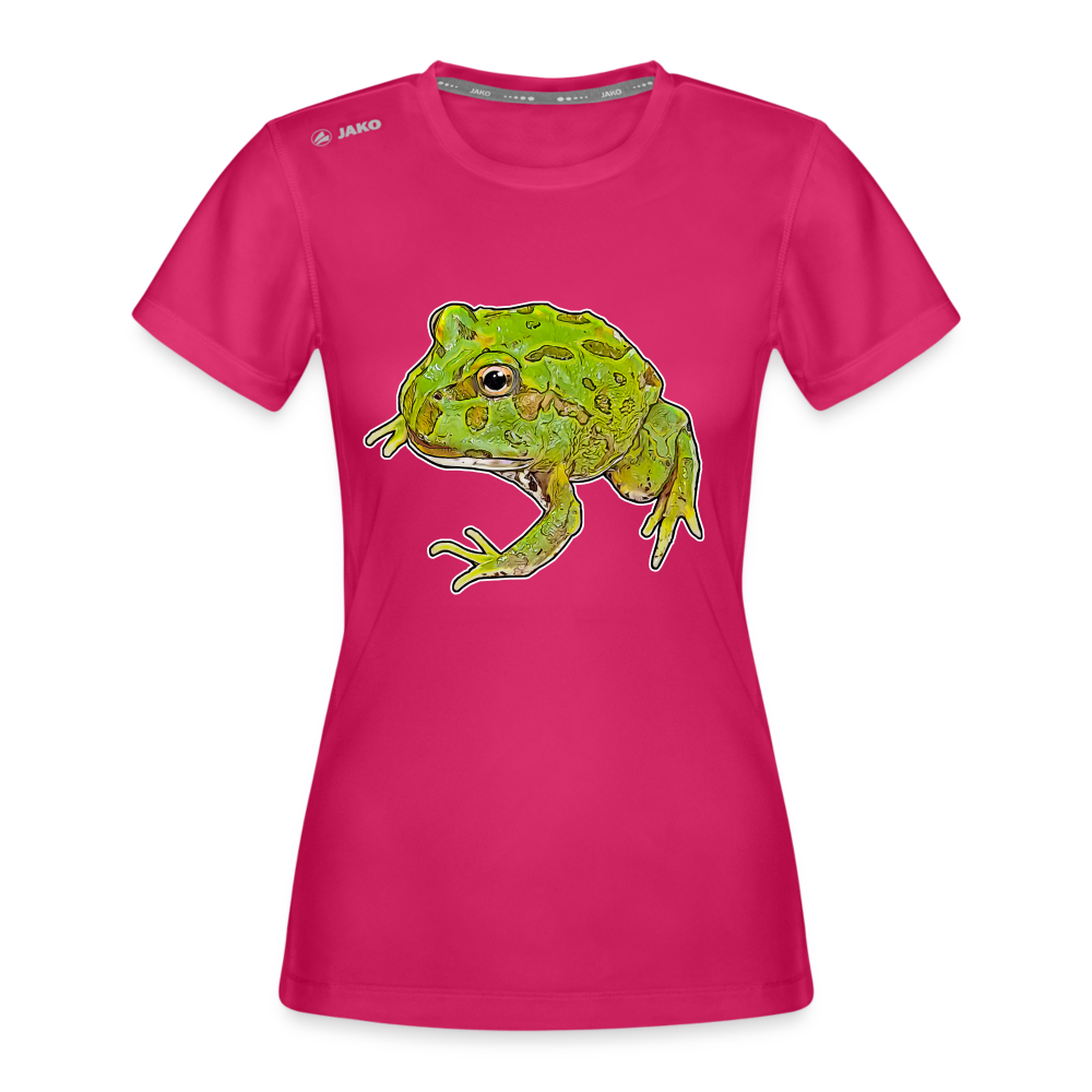 Frauen JAKO Sportswear T-Shirt Ceratophrys cranwelli Peppermint Blue - dunkles Pink
