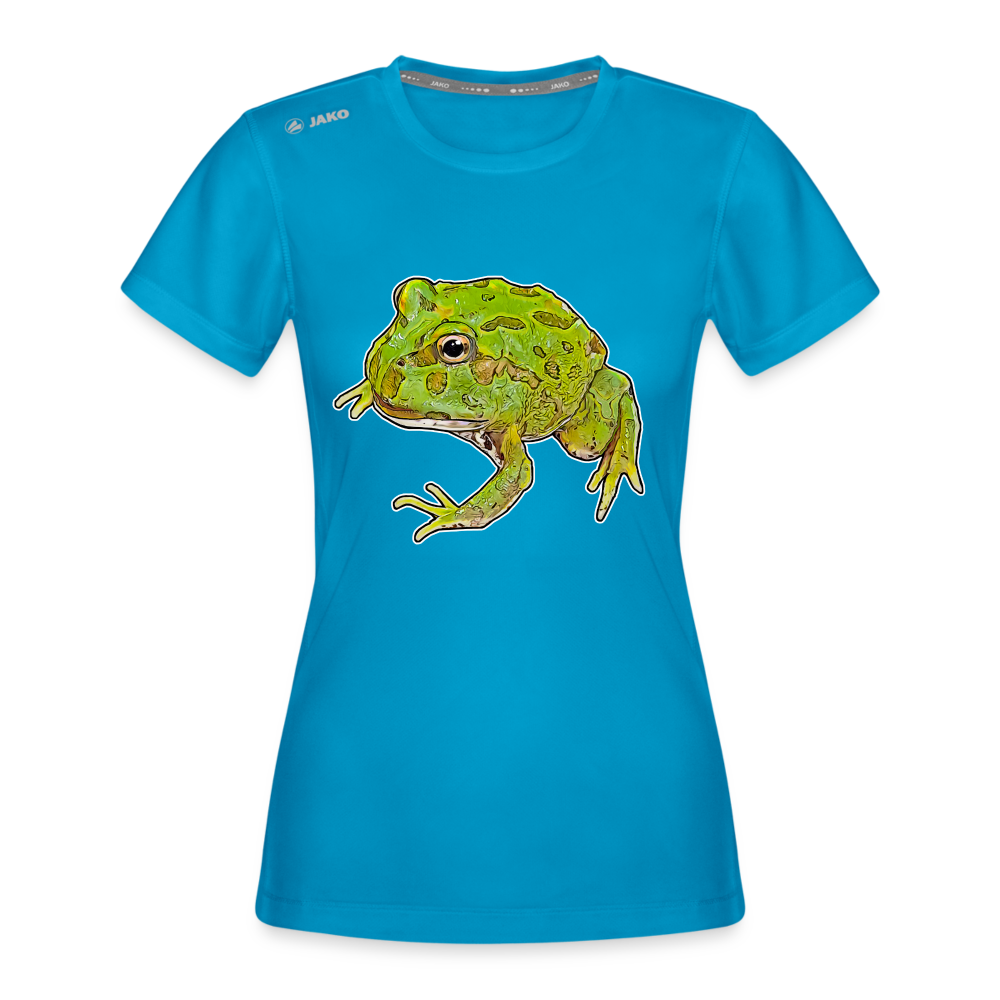 Frauen JAKO Sportswear T-Shirt Ceratophrys cranwelli Peppermint Blue - Saphirblau