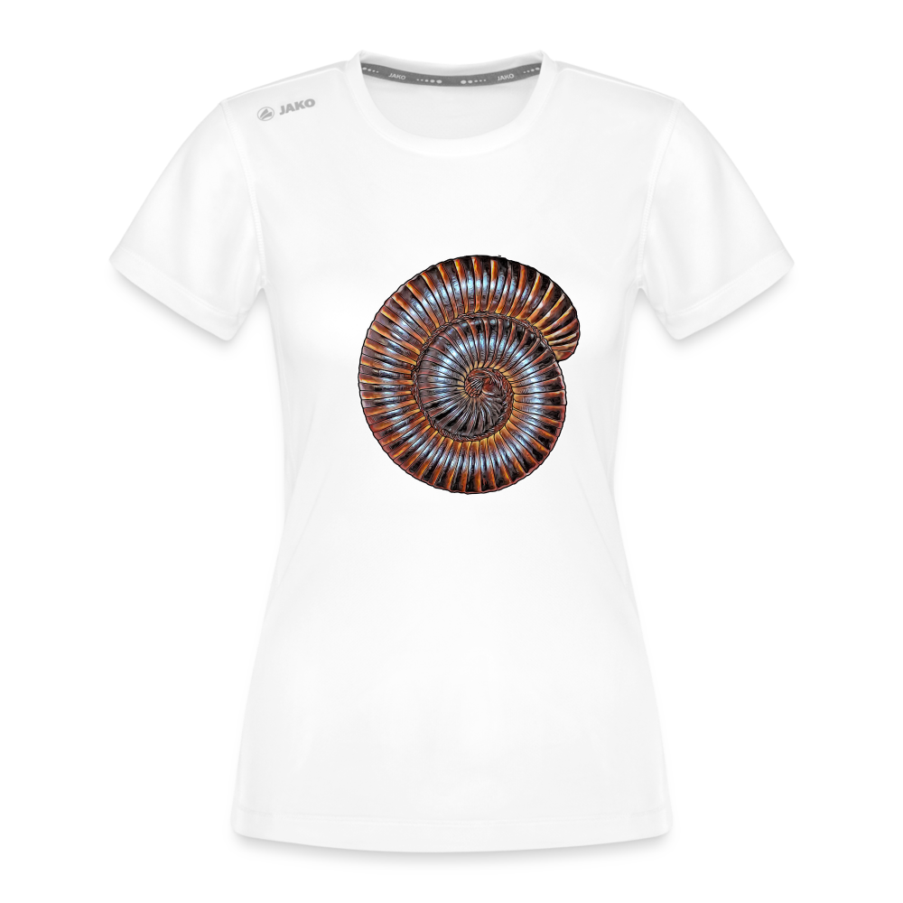 Frauen JAKO Sportswear T-Shirt Archispirostreptus gigas - weiß