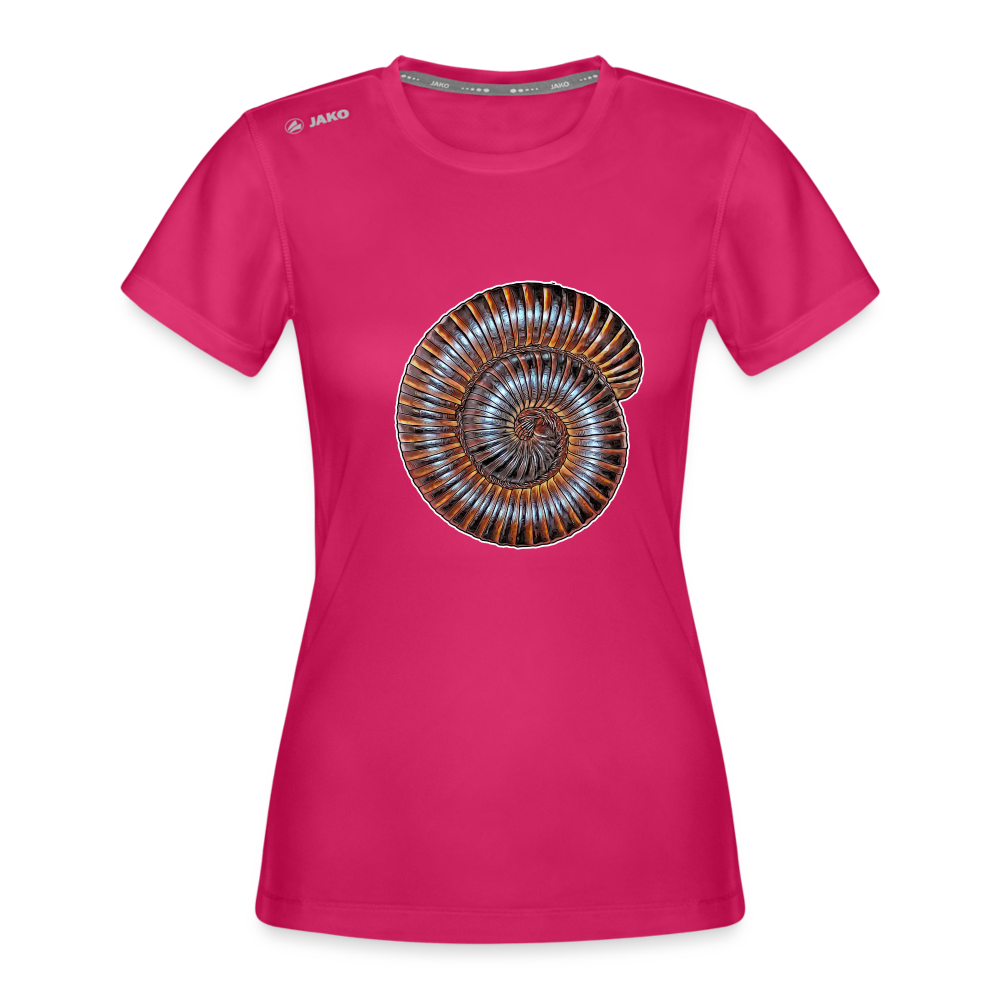 Frauen JAKO Sportswear T-Shirt Archispirostreptus gigas - dunkles Pink