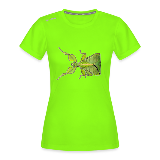 Frauen JAKO Sportswear T-Shirt Phyllium philippinicum female - Neongrün