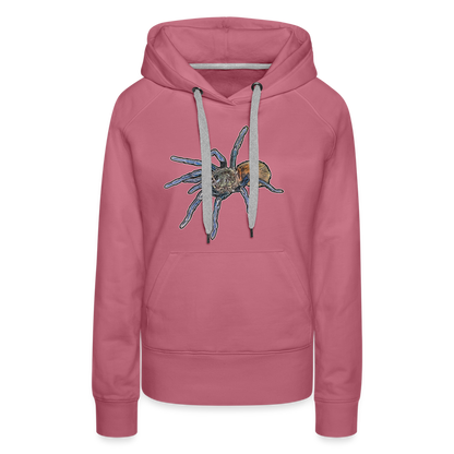 Frauen Hoodie Chromatopelma cyaneopubescens - Malve
