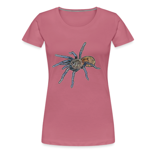 Frauen Basic T-Shirt Chromatopelma cyaneopubescens - Malve