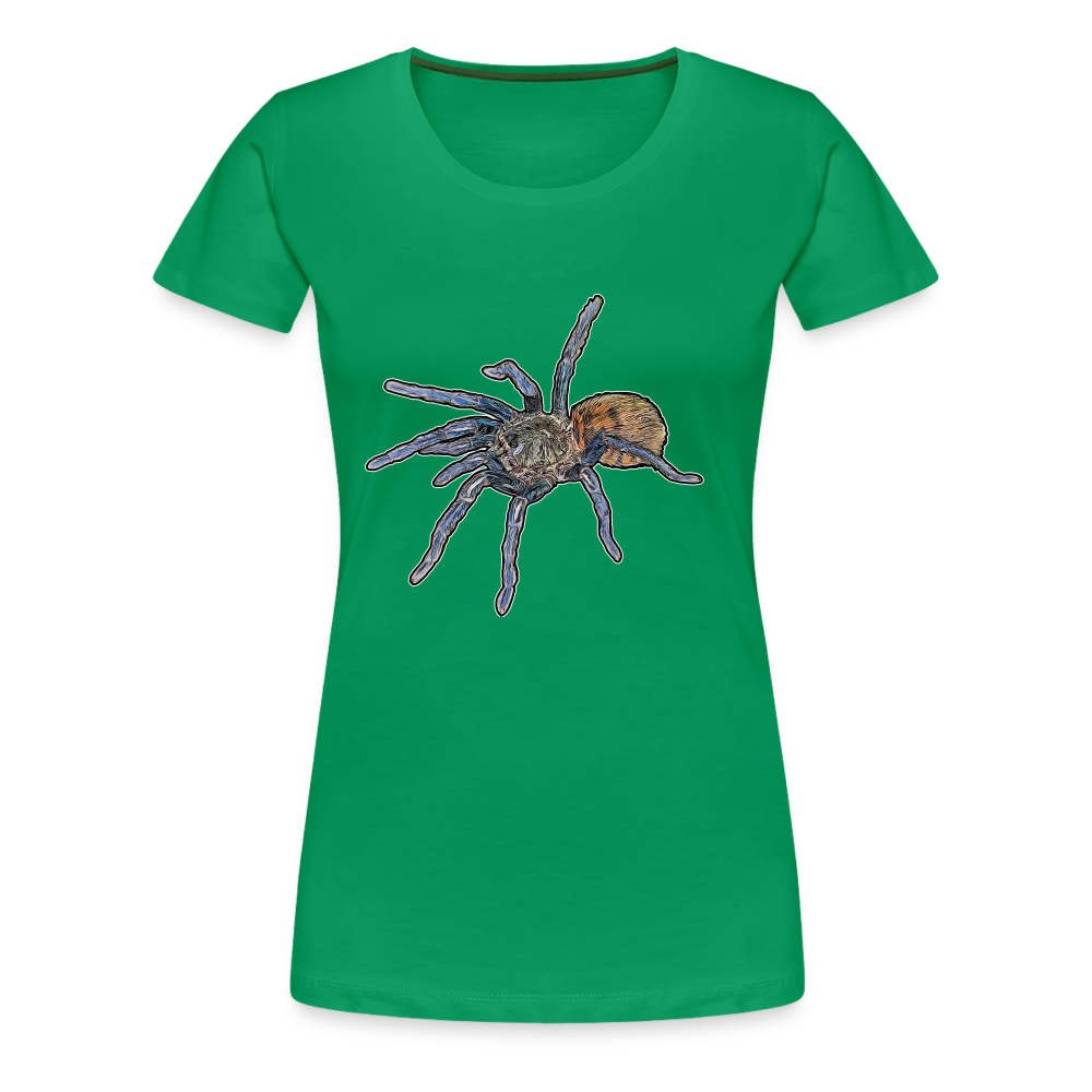 Frauen Basic T-Shirt Chromatopelma cyaneopubescens - Kelly Green