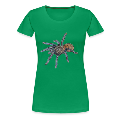 Frauen Basic T-Shirt Chromatopelma cyaneopubescens - Kelly Green