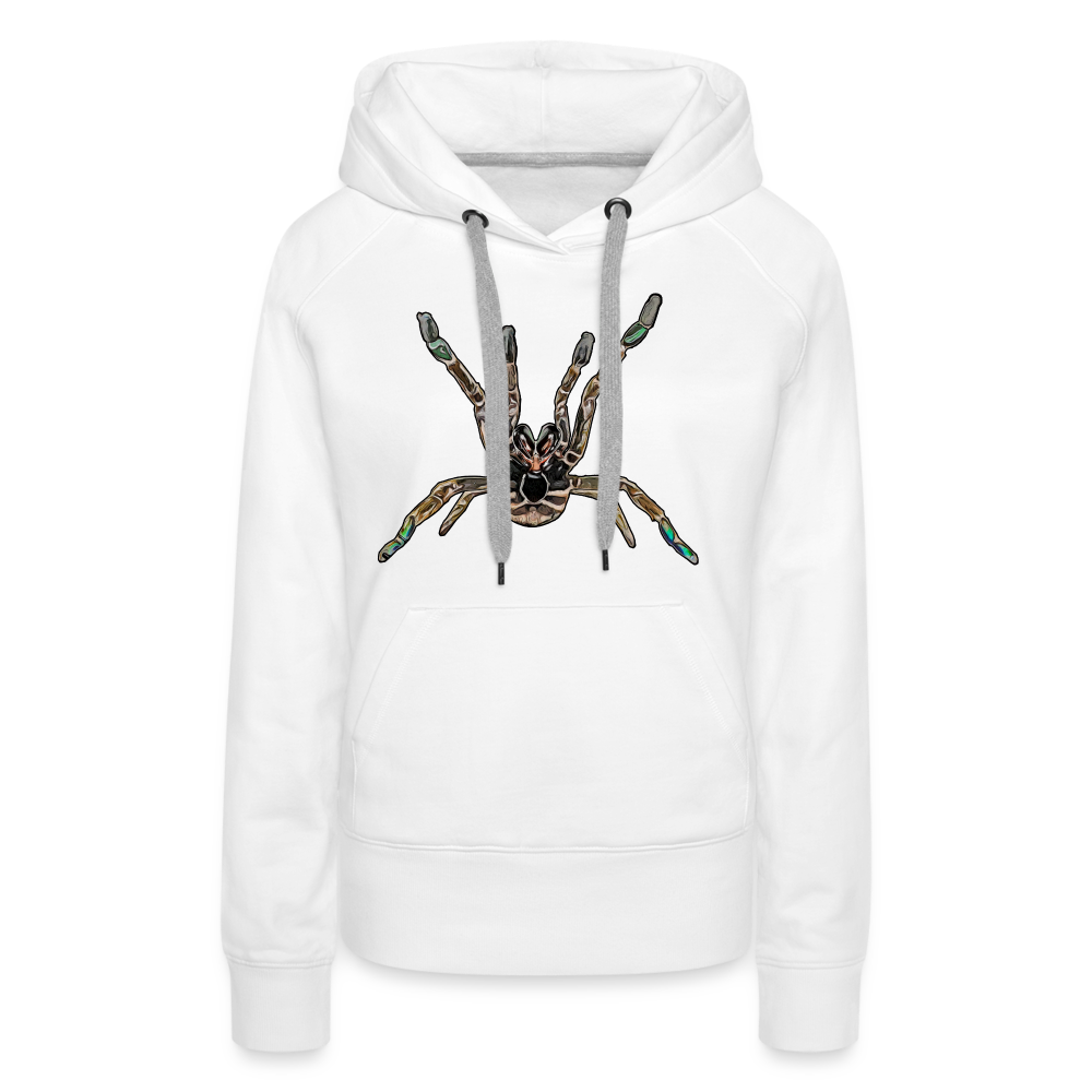 Frauen Hoodie Pterinochilus murinus tcf - weiß