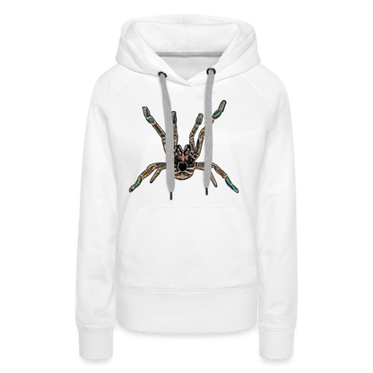 Frauen Hoodie Pterinochilus murinus tcf - weiß