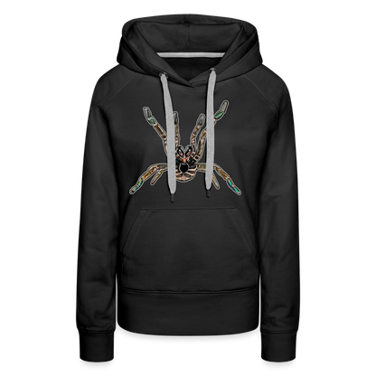 Frauen Hoodie Pterinochilus murinus tcf - Schwarz