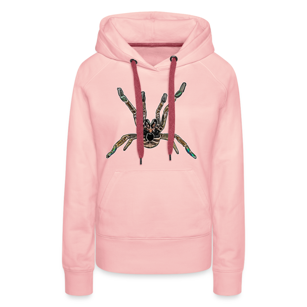 Frauen Hoodie Pterinochilus murinus tcf - Kristallrosa
