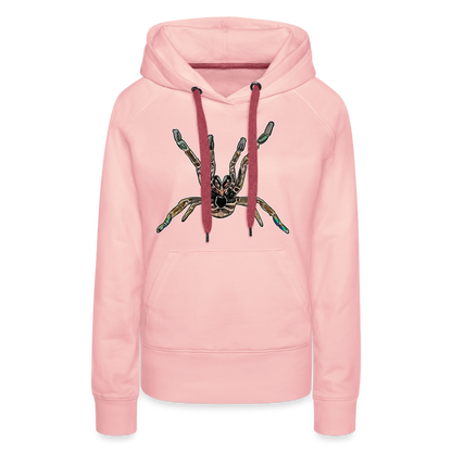 Frauen Hoodie Pterinochilus murinus tcf - Kristallrosa