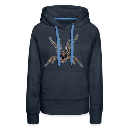 Frauen Hoodie Pterinochilus murinus tcf - Navy