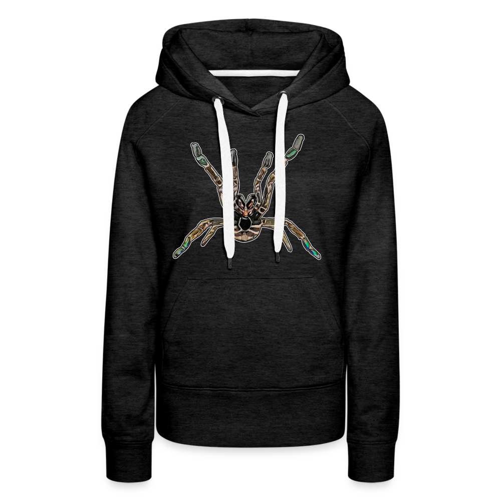 Frauen Hoodie Pterinochilus murinus tcf - Anthrazit