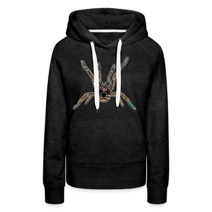 Frauen Hoodie Pterinochilus murinus tcf - Anthrazit