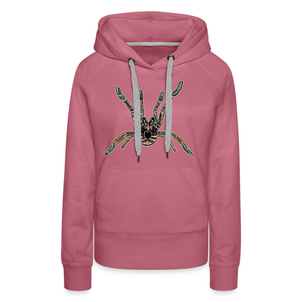 Frauen Hoodie Pterinochilus murinus tcf - Malve